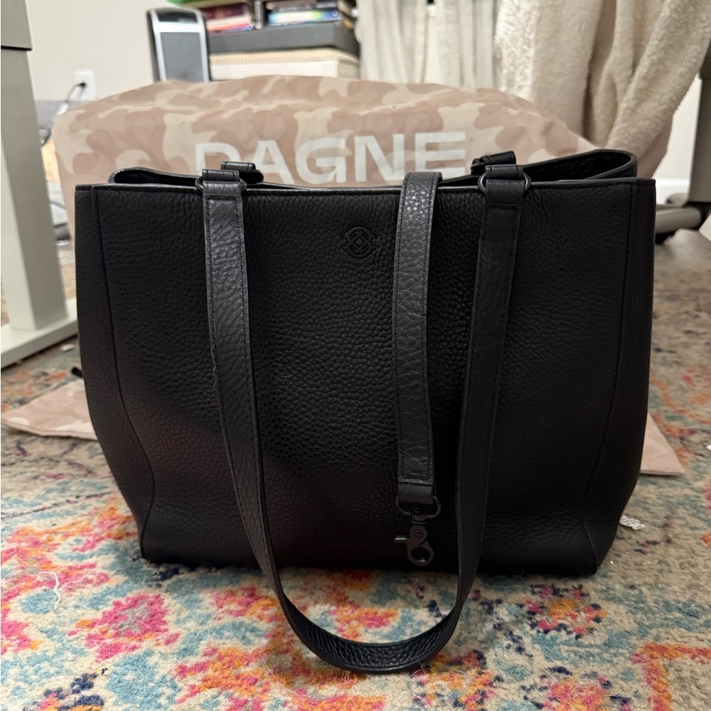 Dagne Dover Black Tote Bag